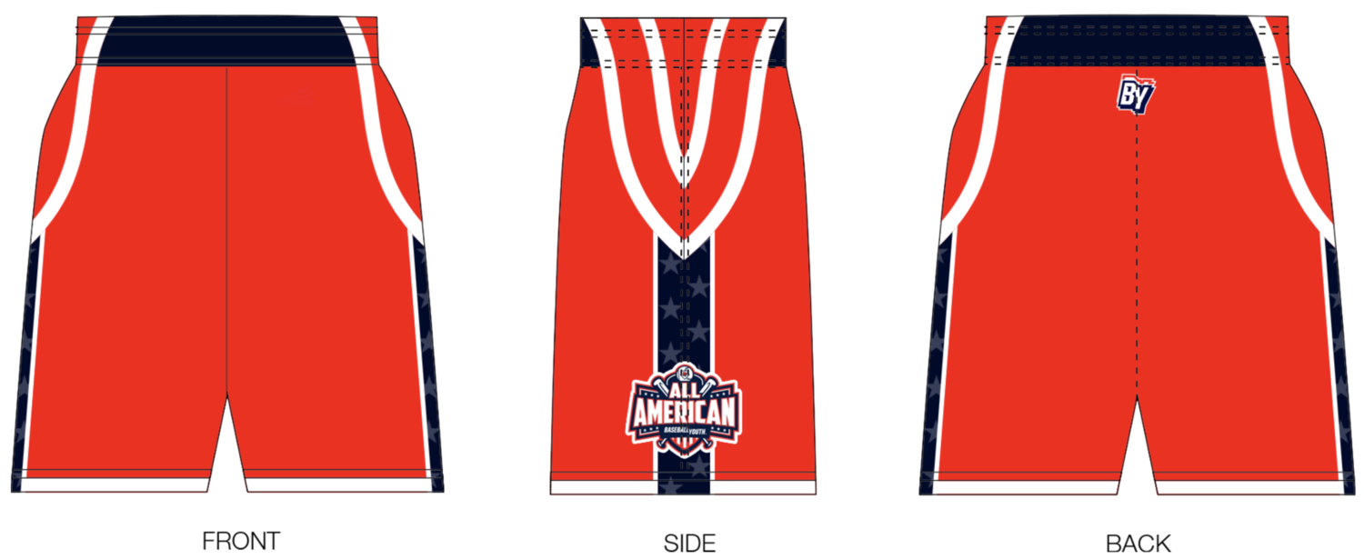 Baseball Youth All-Americans Kentucky 2018 Revolution Pocket Shorts RV2