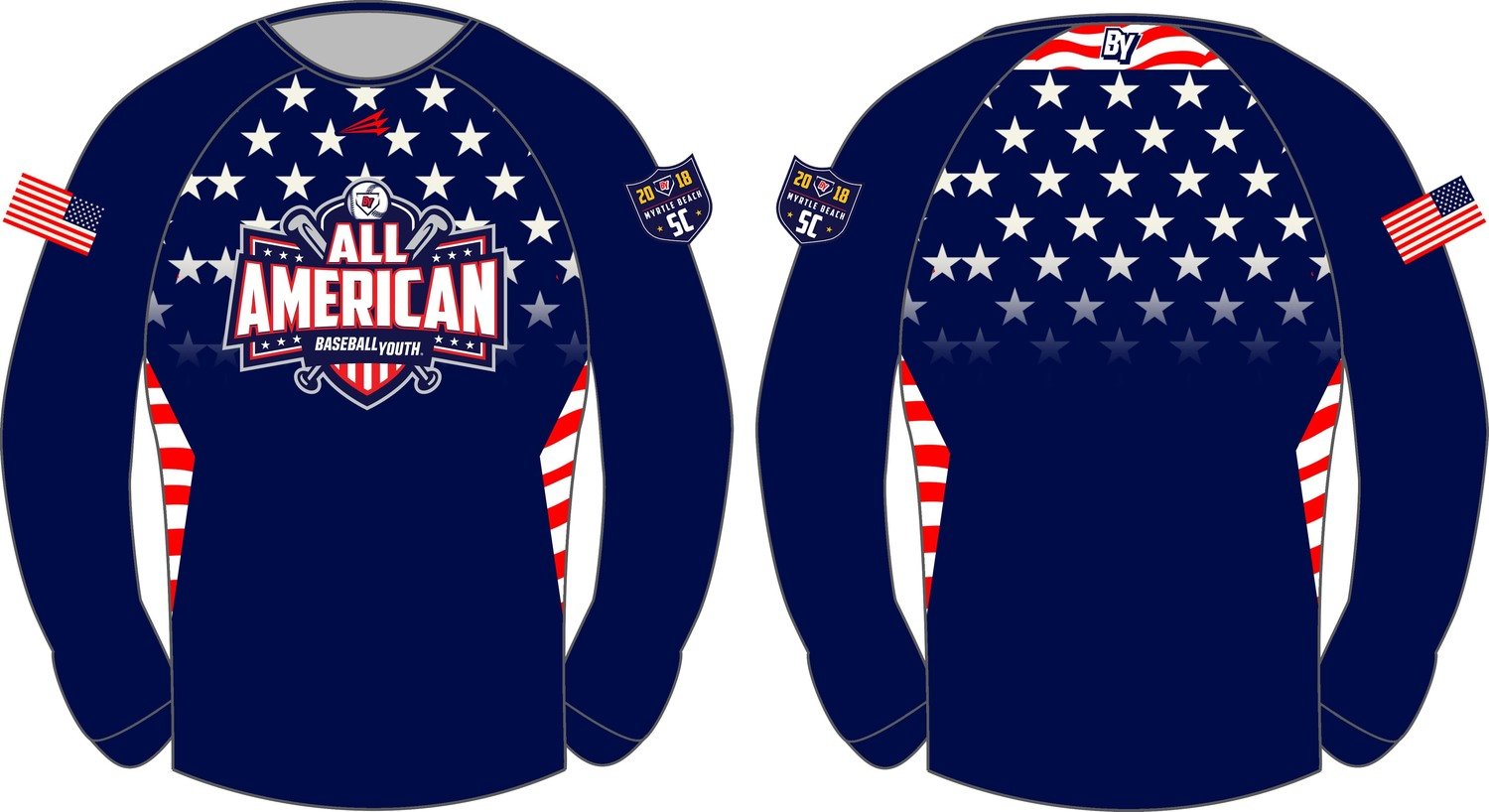 Baseball Youth All-Americans Myrtle Beach 2018 Vulcan Pullover VP1