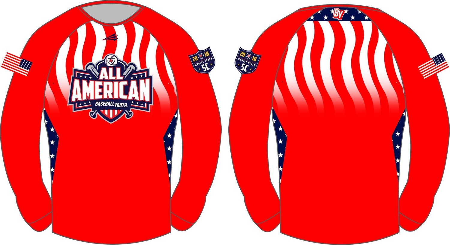 Baseball Youth All-Americans Myrtle Beach 2018 Vulcan Pullover VP2