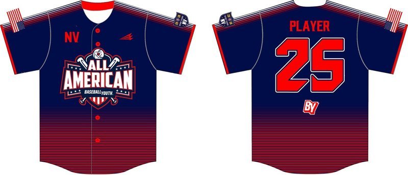 Baseball Youth All-Americans Reno 2018 Baseball Jersey 2