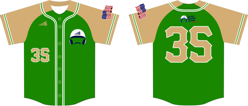 Sturbridge Kangaroos Custom NanoDri Baseball Jersey #1B