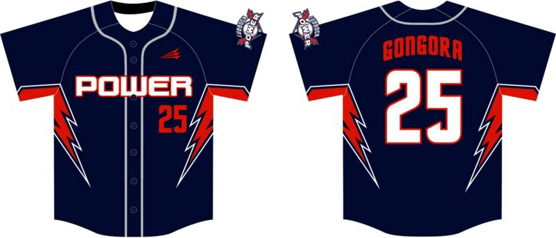 Lubbock Power Custom Nanodri Baseball Jersey #3D
