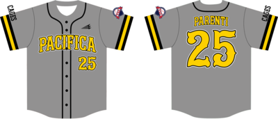 Pacifica Cages Custom NanoDri Baseball Jersey #1b