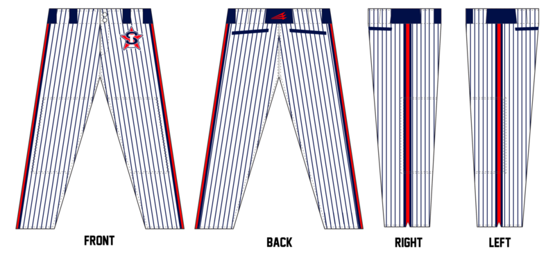 Sudden Impact (Smith) Custom Stacheman Elite Long Baseball Pants #BP2