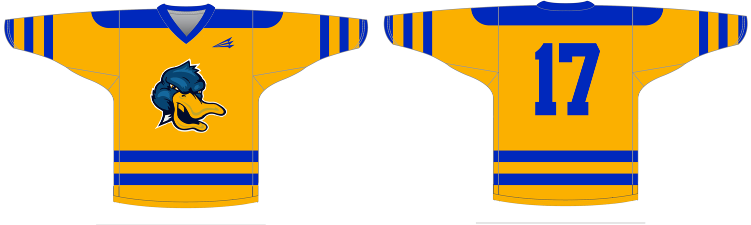 Cornerstone Ducks Custom Hockey Jersey #2