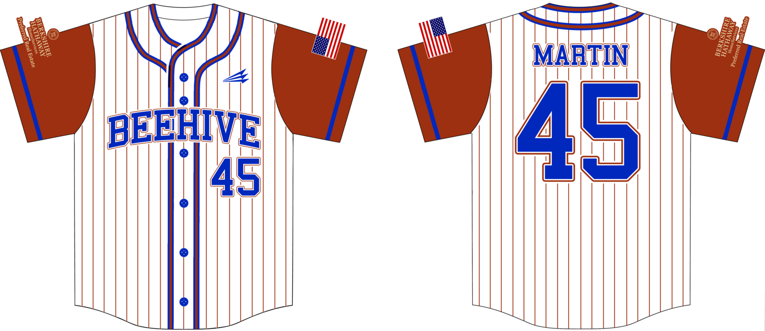 Beehive Custom NanoDri Baseball Jersey Design #14