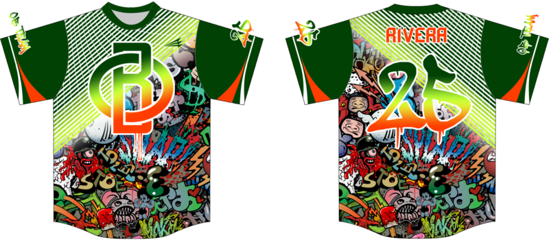 OB Team Custom HexaFlex Baseball Jersey #5