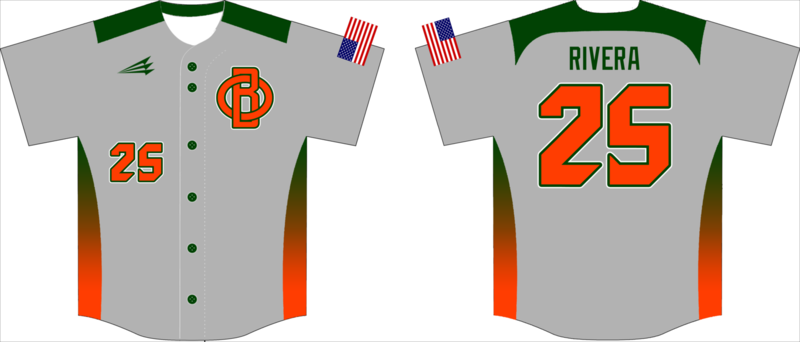 OB Team Custom HexaFlex Baseball Jersey #6B