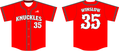 Winslow Knuckles Custom HexaFlex Baseball Jersey #6B