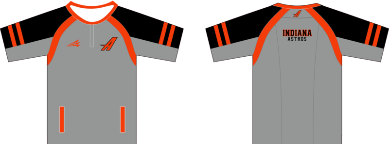 Indiana Astros Baseball Custom Clutch Cage Jacket #CC1