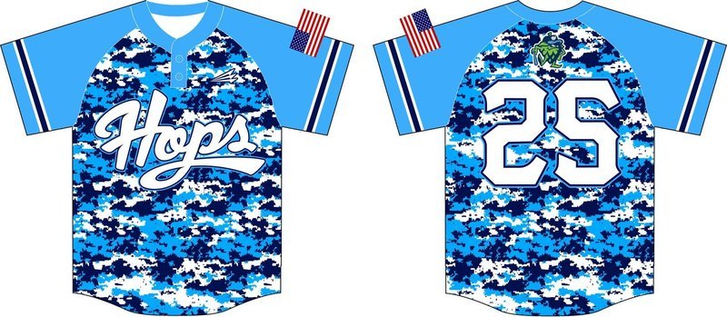 Hops Custom HexaFlex Baseball Jersey #2