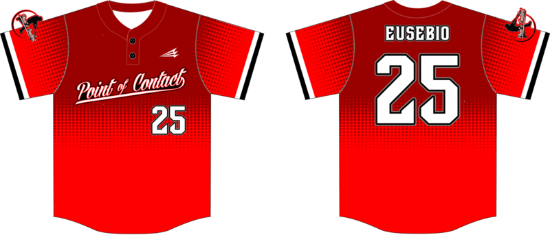 Point of Contact Select Custom NanoDri Baseball Jersey #1C