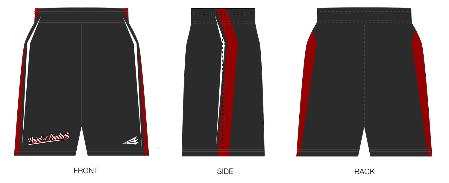 Point of Contact Select Custom Revolution Baseball Shorts #RS1