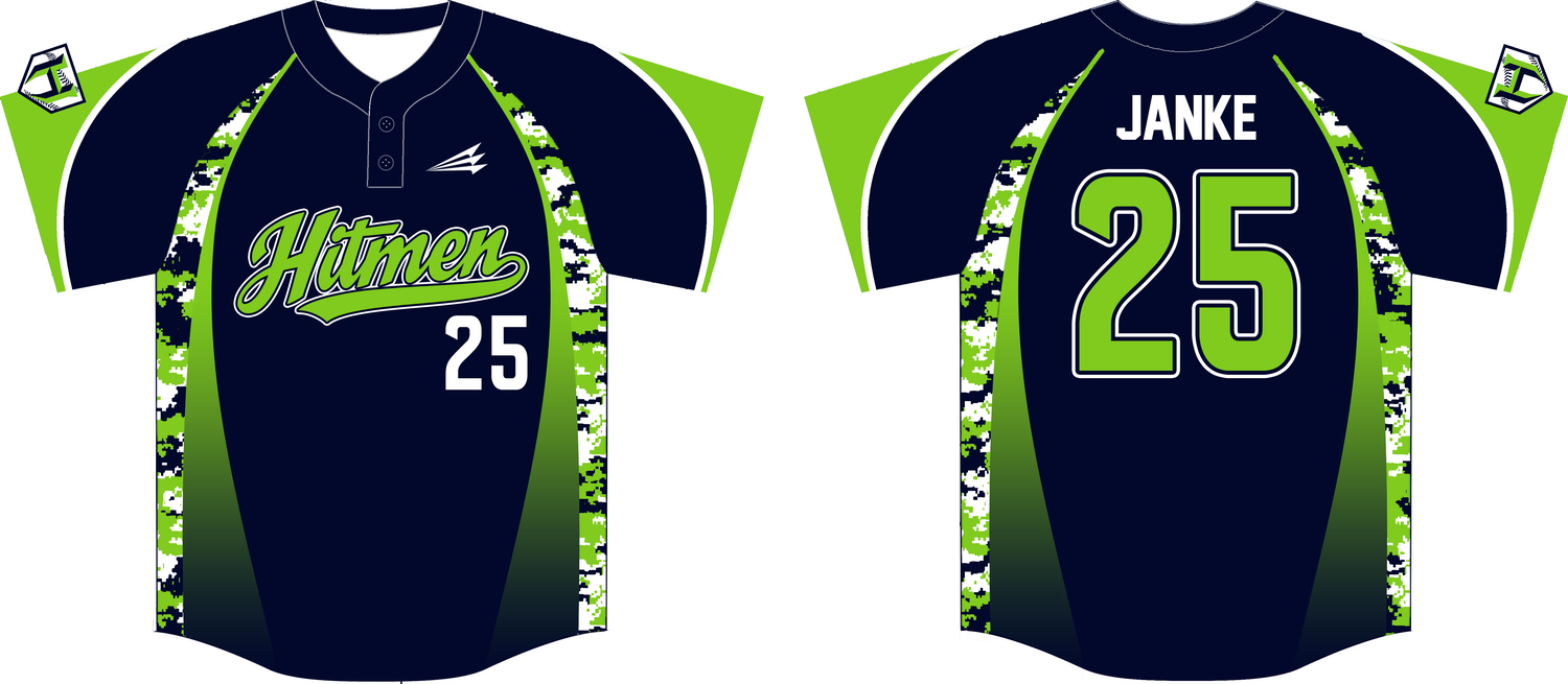 Space Coast Hitmen Custom NanoDri Baseball Jersey #1