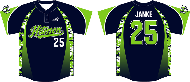 Space Coast Hitmen Custom NanoDri Baseball Jersey #1