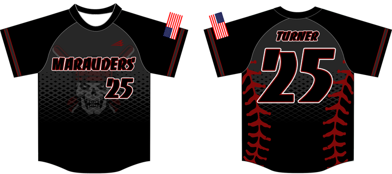 AZ Marauders Custom NanoDri Baseball Jersey #6B