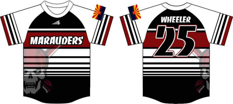 AZ Marauders Custom NanoDri Baseball Jersey #5B