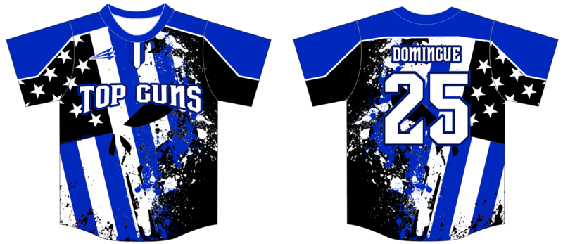 Top Guns (Domingue) Custom NanoDri Baseball Jersey #4