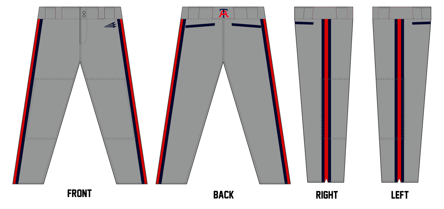 Arlington Twins Custom Stacheman Elite Long Pants #BP1C
