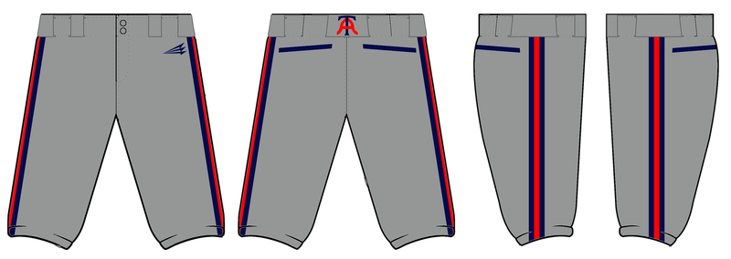 Arlington Twins Custom Stacheman Knicker Pants #BP1B