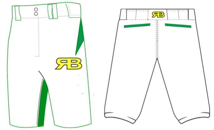 Rare Breed Custom Knicker Baseball Pant #BP2