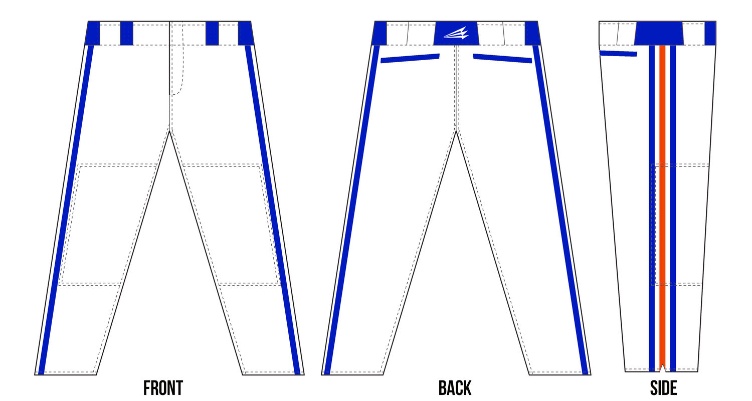 Southwest Arkansas Titans Custom Stacheman Elite Long Baseball Pants #BP1