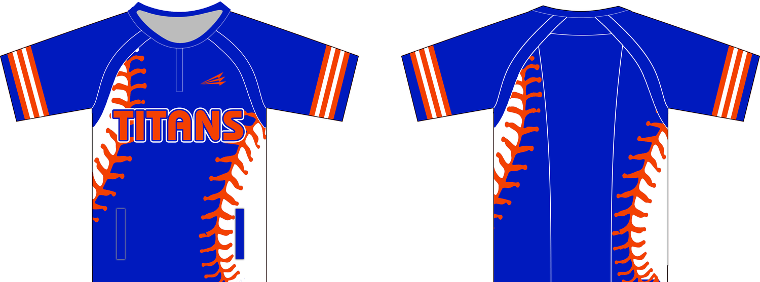 Southwest Arkansas Titans Baseball Custom Clutch Cage Jacket #CC1