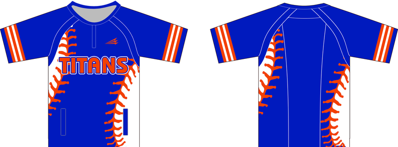 Southwest Arkansas Titans Baseball Custom Clutch Cage Jacket #CC1