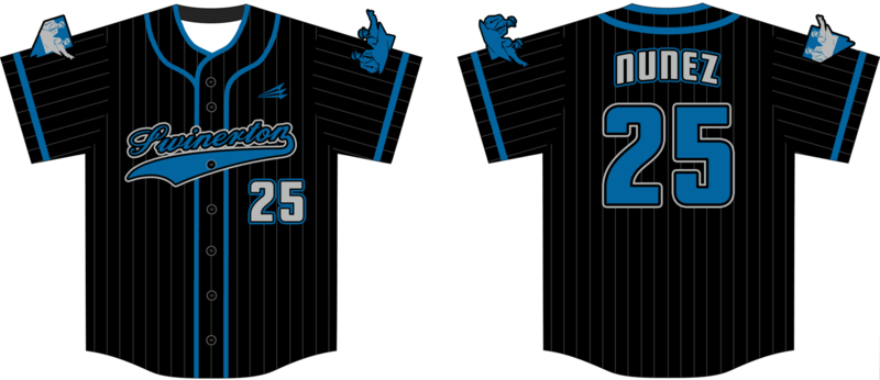 Swinerton Custom Nanodri Baseball Jersey #1B