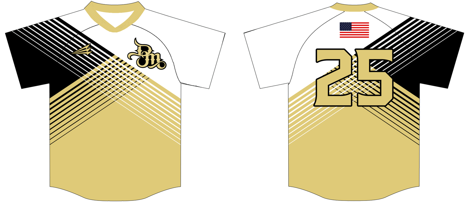 Dawson Mavericks Custom HexaFlex Baseball Jersey #4B