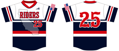 Norco Riders Custom HexaFlex Baseball Jersey #4C