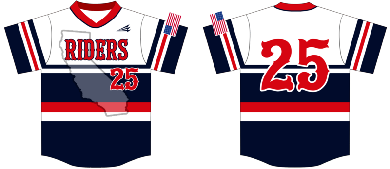 Norco Riders Custom HexaFlex Baseball Jersey #4C