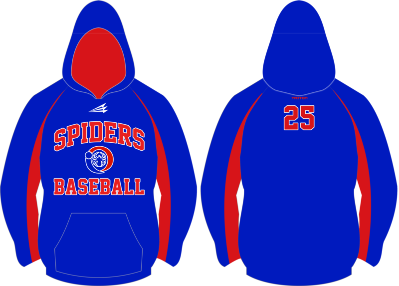 Ohio Spiders Baseball Custom Vulcan Hoodie #VH1