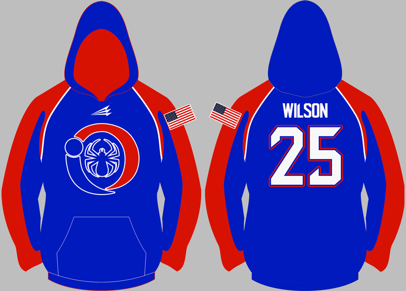 Ohio Spiders Baseball Custom Vulcan Hoodie #VH2