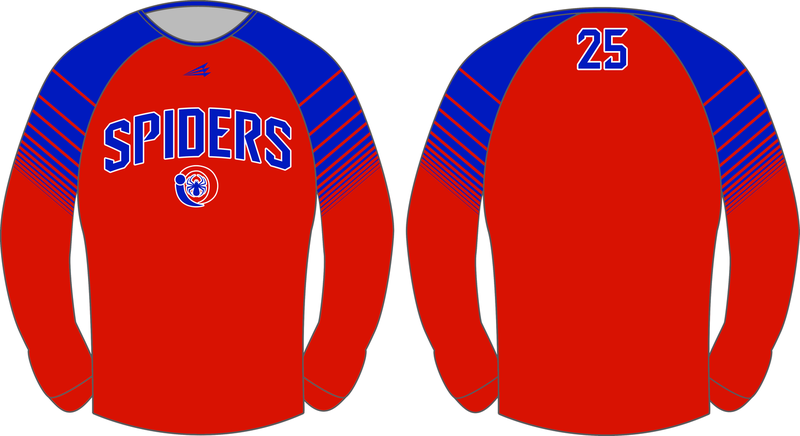 Ohio Spiders Baseball Custom Vulcan Pullover #VP2