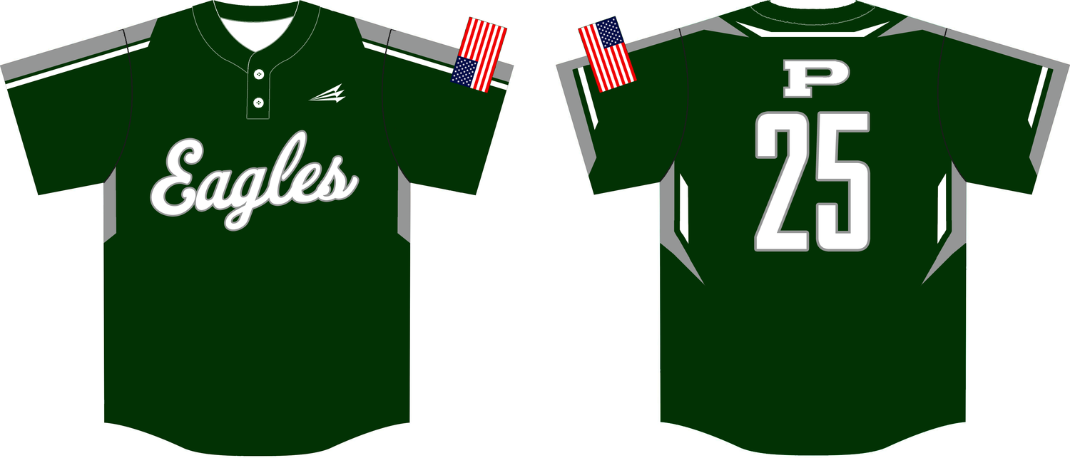 Prosper Little League Custom HexaFlex Baseball Jersey #9C
