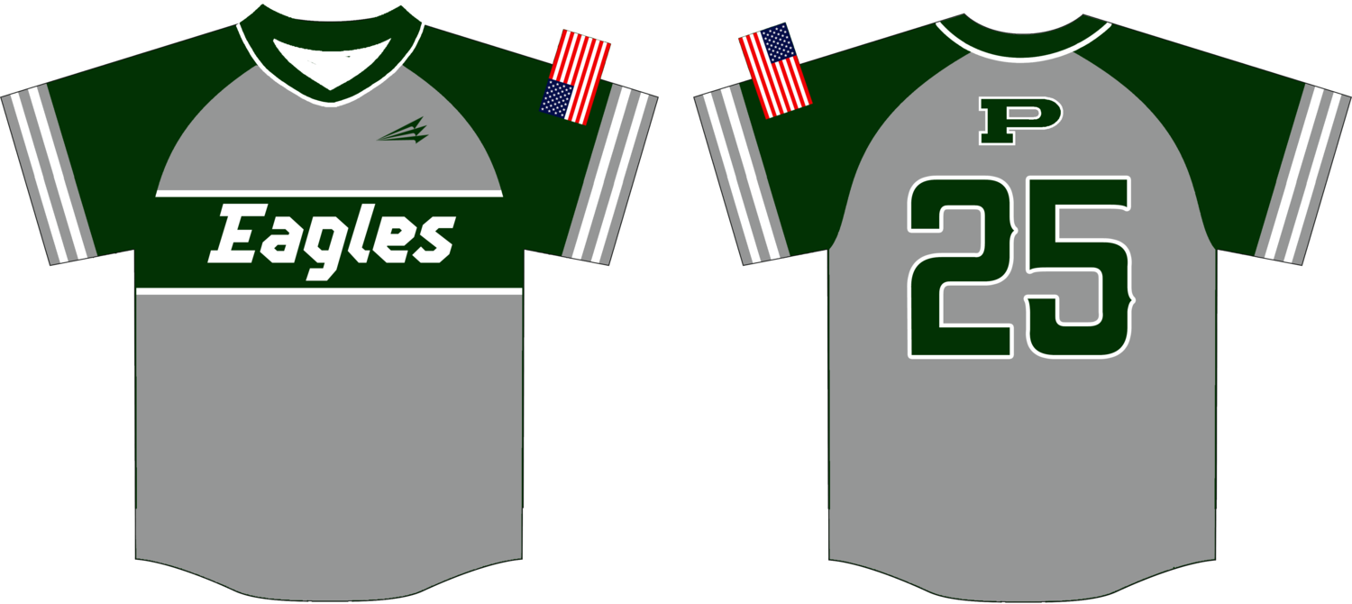 Prosper Little League Custom HexaFlex Baseball Jersey #10D