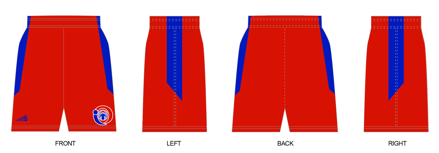 Ohio Spiders Baseball Custom Revolution Shorts #RV3