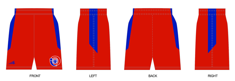 Ohio Spiders Baseball Custom Revolution Shorts #RV3