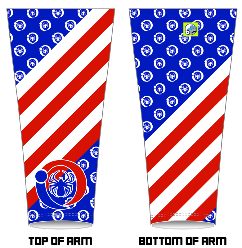 Ohio Spiders Baseball Custom Arm Sleeve #AS1