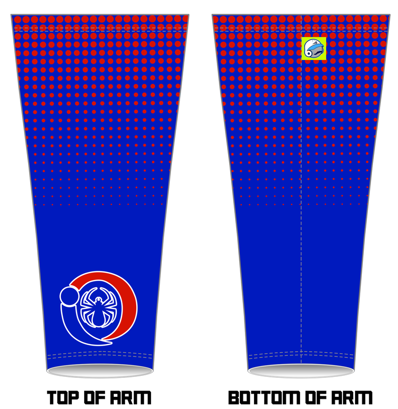 Ohio Spiders Baseball Custom Arm Sleeve #AS2