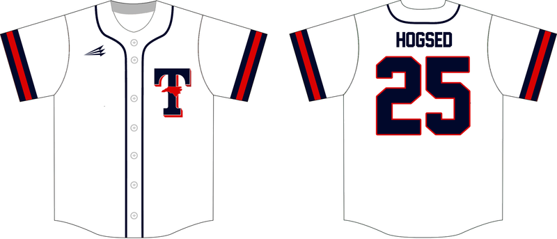Carolina Travelers Custom Hexaflex Baseball Jersey #1B