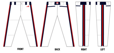 Carolina Travelers Custom Stacheman Elite Long Baseball Pants #BP1B