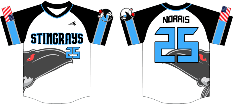 Sandhills Stingrays Custom Nanodri Baseball Jersey #1E