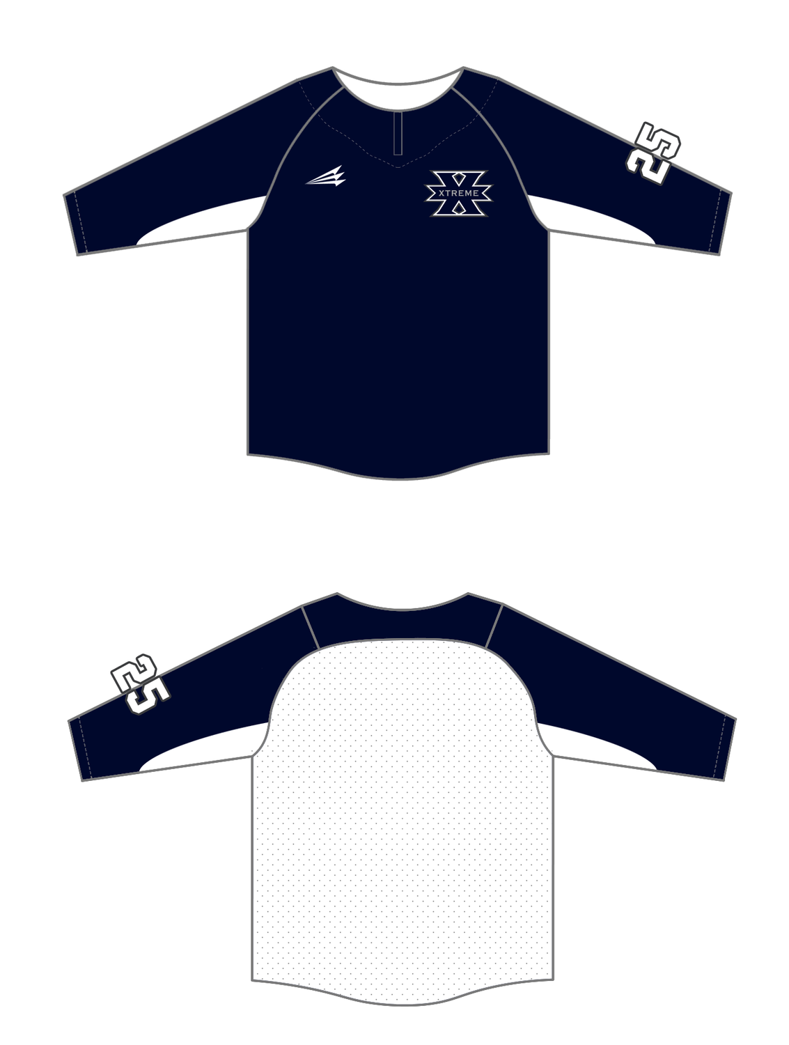 Los Angeles Xtreme Baseball Custom BP Jacket #BPJ1