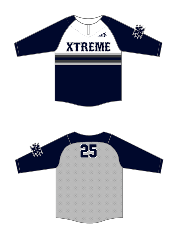 Los Angeles Xtreme Baseball Custom BP Jacket #BPJ2