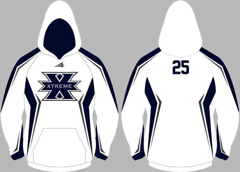 Los Angeles Xtreme Baseball Custom Vulcan Hoodie #VH2