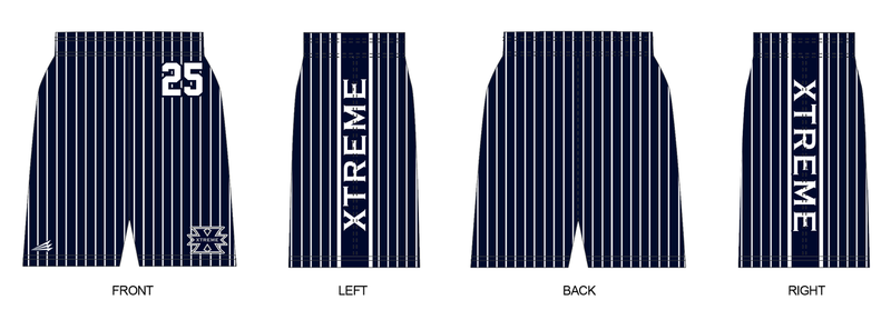 Los Angeles Xtreme Baseball Custom Revolution Shorts #RV3