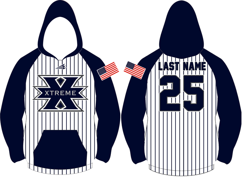 Los Angeles Xtreme Baseball Custom Vulcan Hoodie #VH3