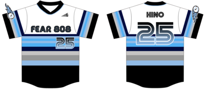 Fear 808 Custom HexaFlex Baseball Jersey #3